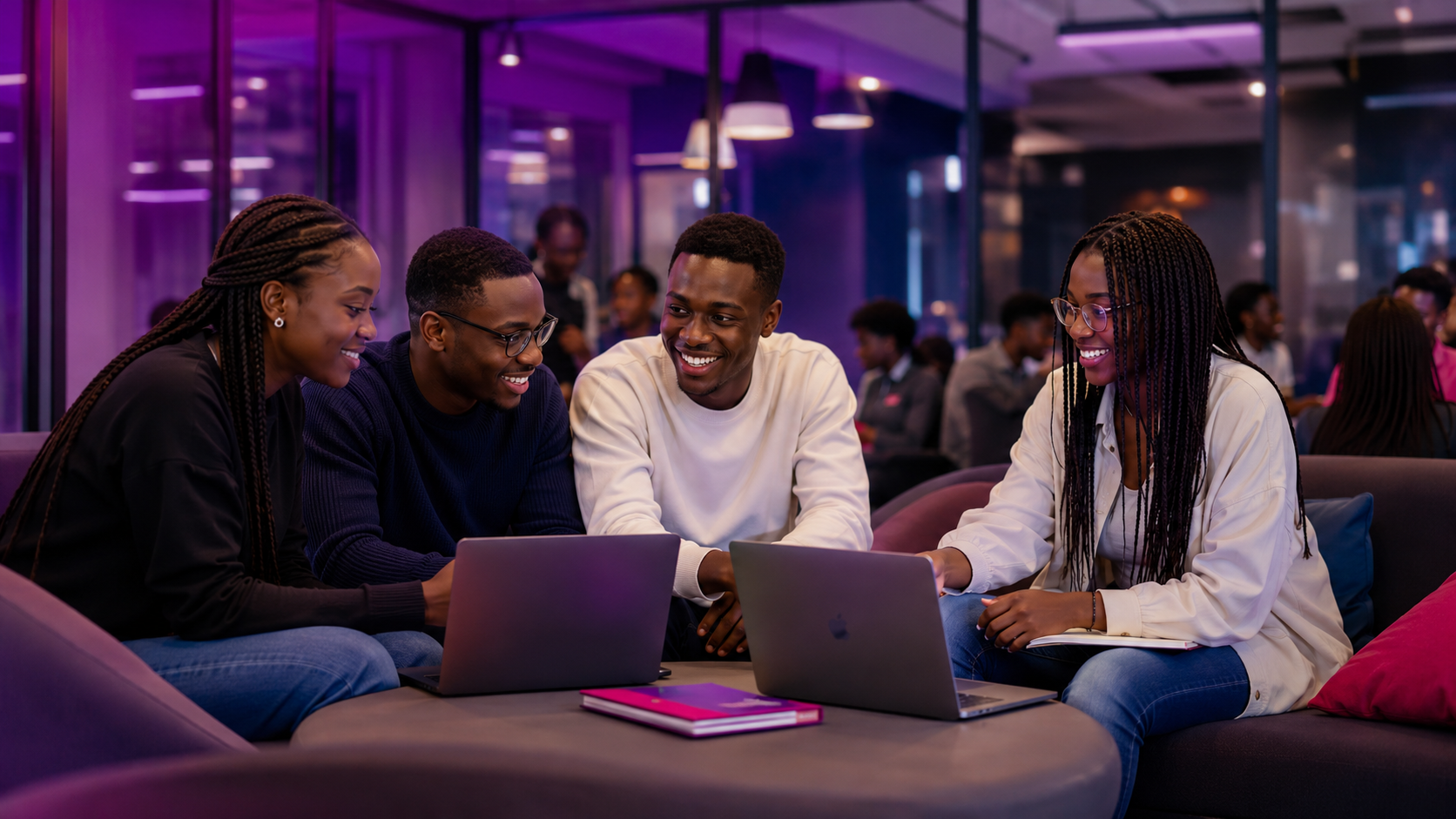 Étudiants du Bachelor Tech & Business à PST&B Abidjan